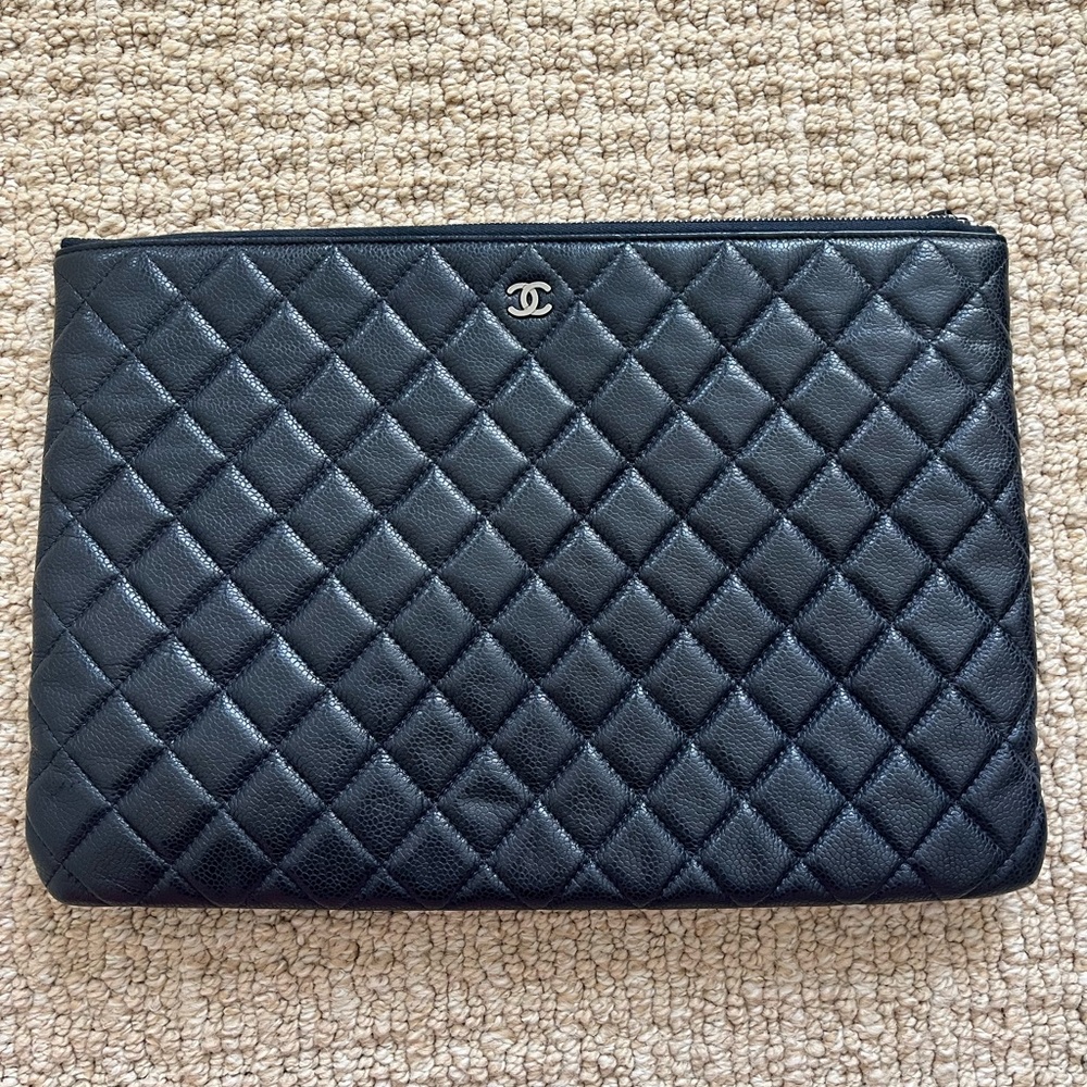 Chanel Quilted Clutch